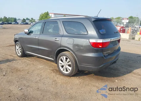 2011 Dodge Durango Crew from USA, damaged, VIN 1D4RE4GG4BC651705